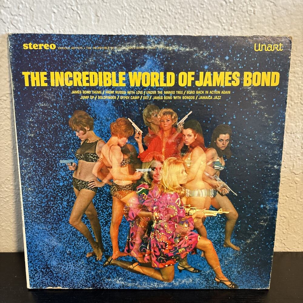 The Incredible World of James Bond LP Vinyl Record S 21010